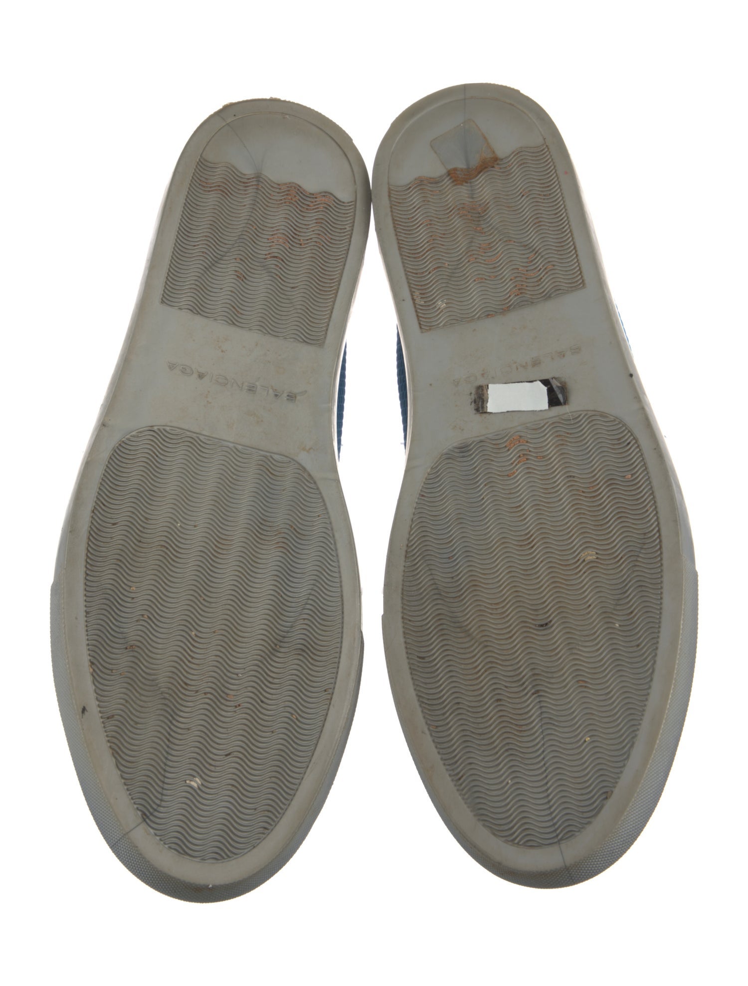 Saint Laurent Leather Colorblock Pattern Sneakers